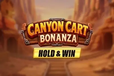 Canyon Cart Bonanza: Hold & Win at SpinFin